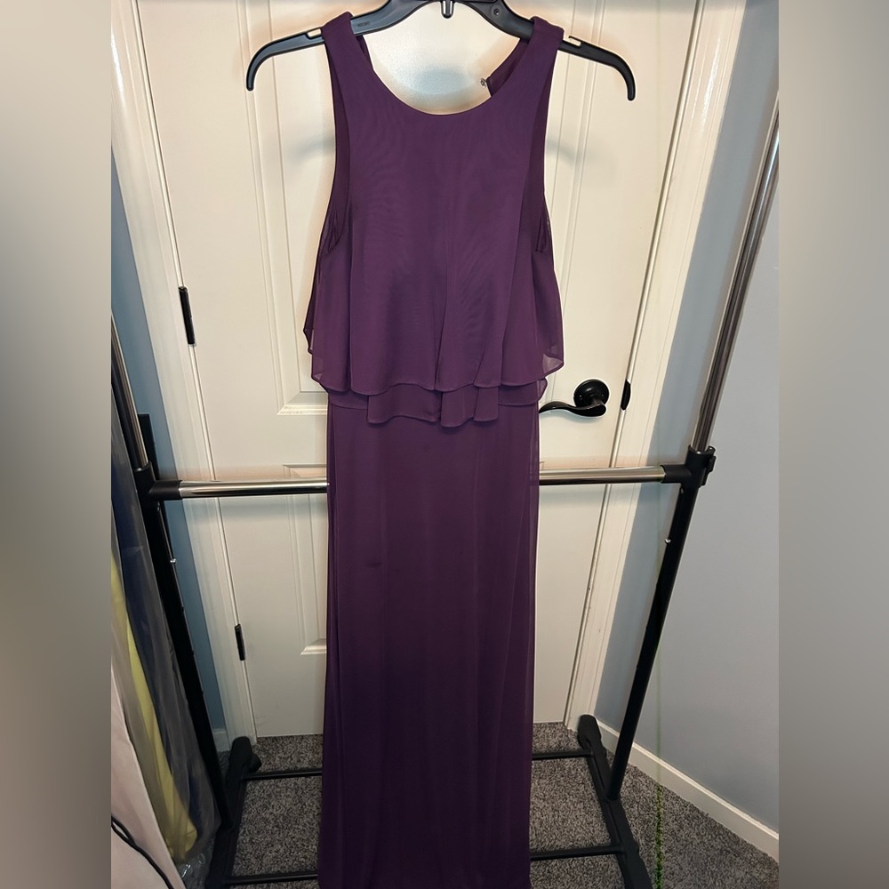 Bridesmaid dress. Cute plum color